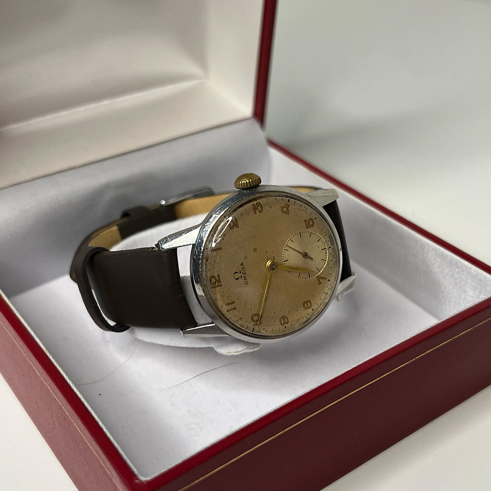 1950 Omega Manual Wind Watch with Second Dial