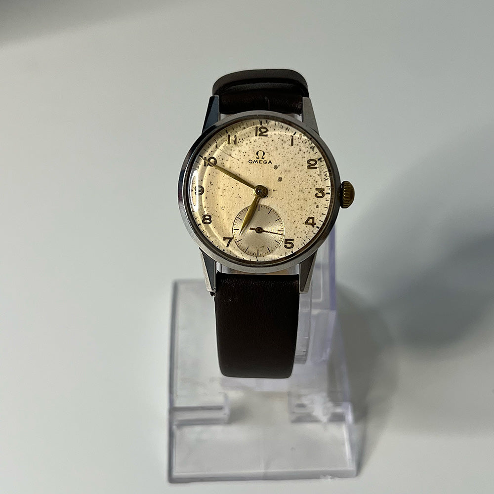 1950 Omega Manual Wind Watch with Second Dial