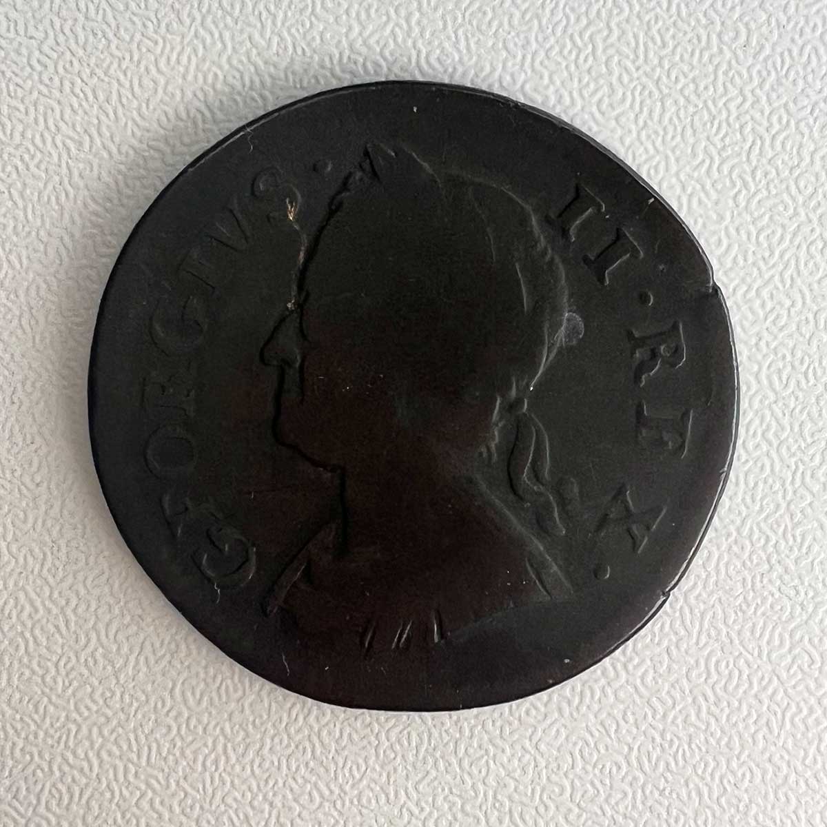 George 1 Farthing