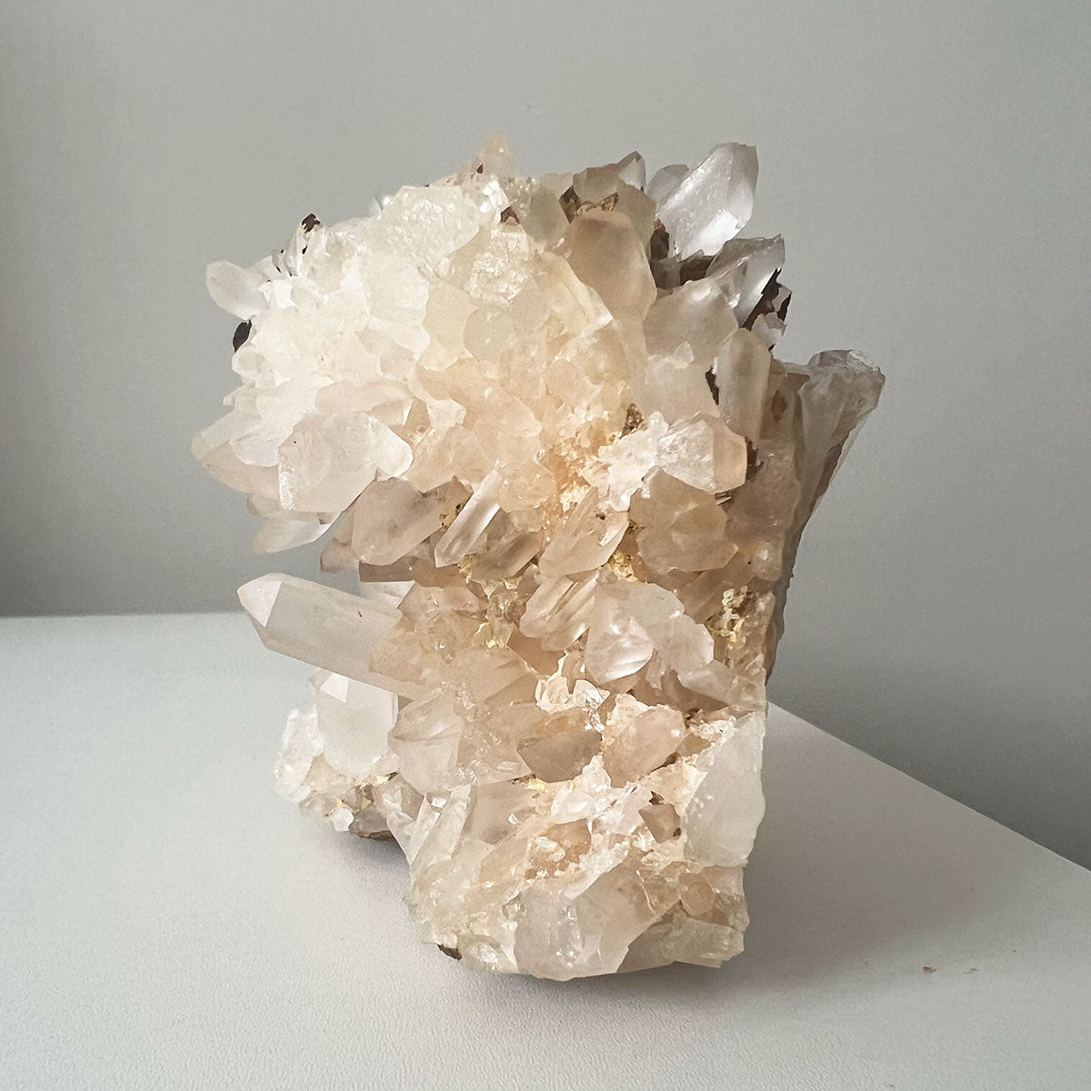 Quartz Cluster Crystal