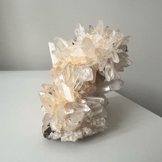 Quartz Cluster Crystal