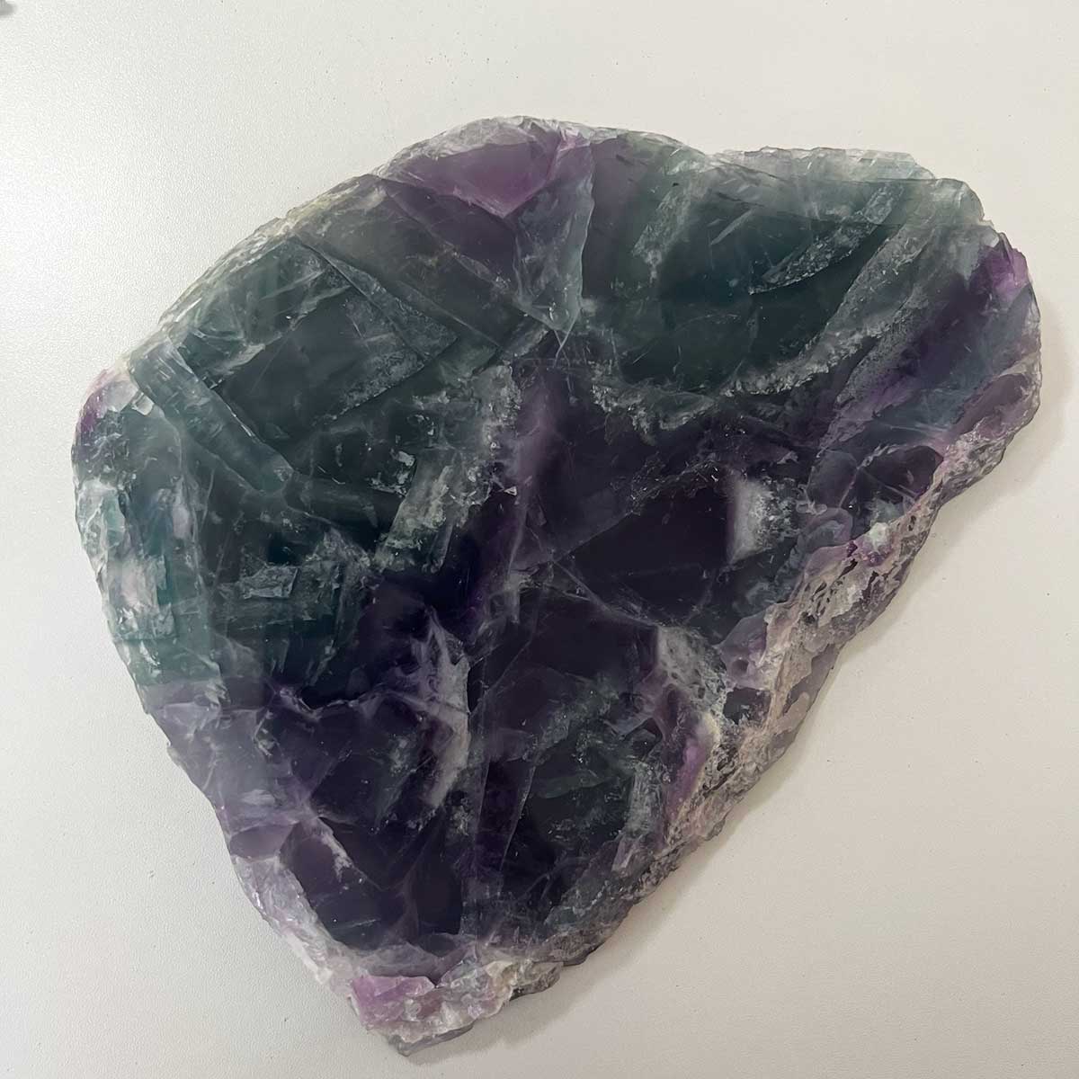 Rainbow Fluorite Crystal