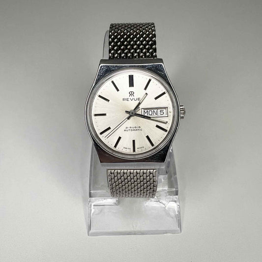 1970 Revue 21 Jewel Automatic Watch