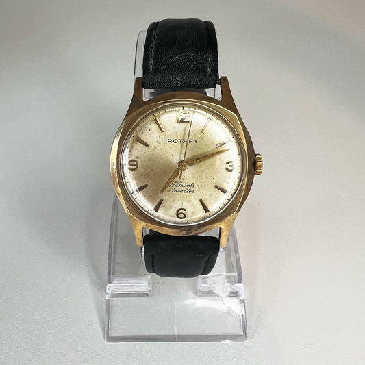 1960 Rotary Swiss 17 Jewel Manual Wind Watch