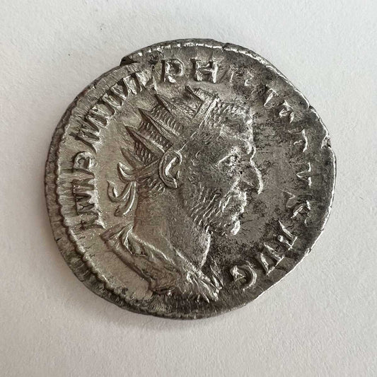 Philip 1 The Arab Silver Antoninainus